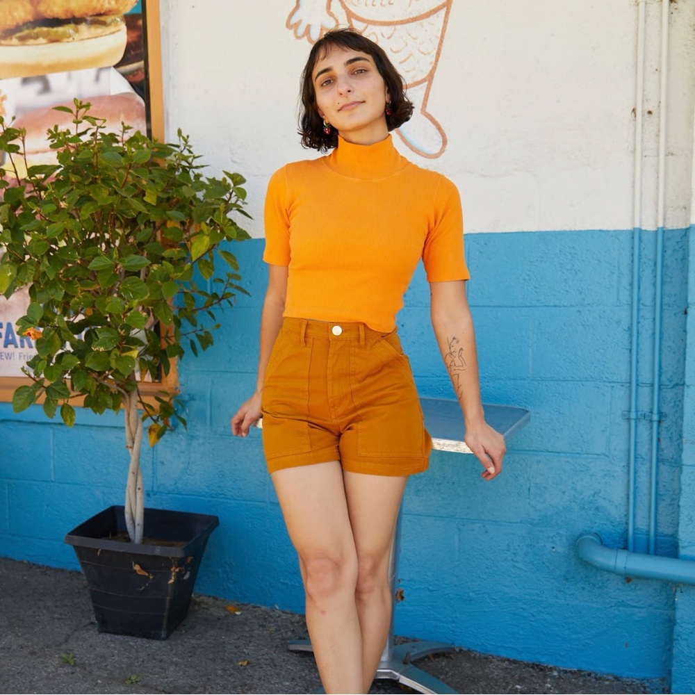 Big Bud Press Mustard Work Shorts